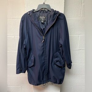 Eddie Bauer Navy Hooded Jacket